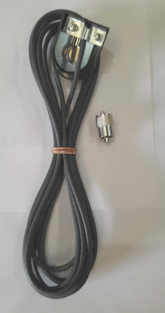 Soporte Tapa Baúl C/ 5 Mts Cable Y Conector Para Soldar - comprar online