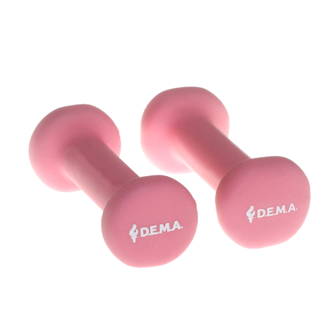 Pesas Para Brazos De Mujer 1 2 Kg Marca D.E.M.A. White Salud