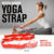 Yoga Strap de tela elástica con números cinta tira stretch elongación - White Salud | Tienda de Artículos de Ortopedia en Argentina