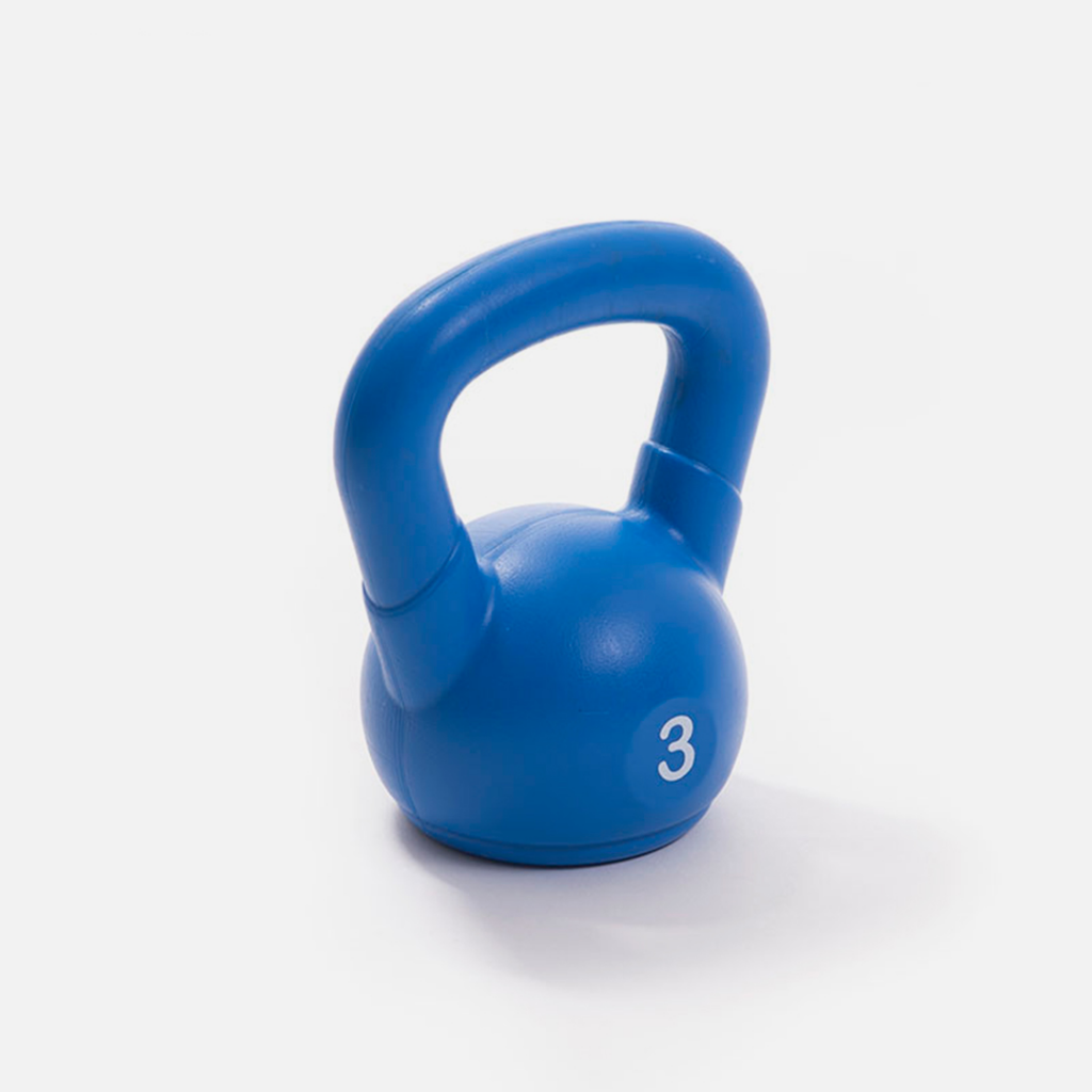 Kettlebell Pesa Rusa Fitness Mir Plastica 7kg Gimnasio Cuota