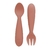 Set Cubiertos De Silicona Mini Utensil Ezpz - comprar online