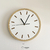 OUTLET - Reloj Enchapado Blanco - comprar online