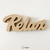 Palabra de madera - RELAX (roble americano) en internet