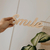 Palabra de madera - SMILE (guatambú) - comprar online