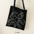 Tote bag negra (plant lady) - comprar online