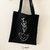 Tote bag negra (abrazo plantístico) - comprar online