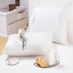 Protetor De Travesseiro Impermeável Branco