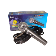 Microfone Original Videokê MA-50 COM FIO