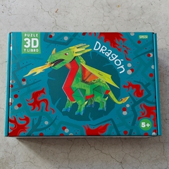 DRAGÓN - PUZLE 3D Y LIBRO
