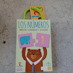 LOS NÚMEROS- LIBRO DE 10 PÁGINAS + 10 PUZLES