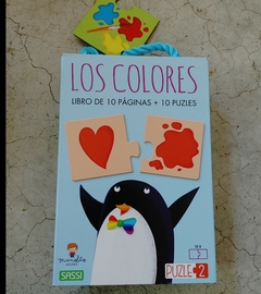 LOS COLORES- LIBRO DE 10 PÁGINAS + 10 PUZLES