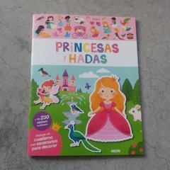 PRINCESAS Y HADAS - MI PRIMER LIBRO DE PEGATINAS
