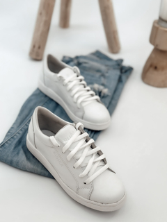 BLUSH TOTAL WHITE ! Cuero - Bumka Shoes