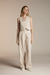 PRE ORDER CHALECO AVELLANA LINEN - comprar online