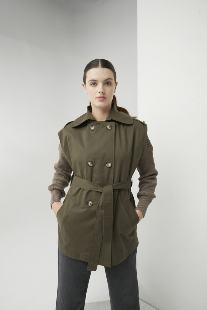 Chaleco discount verde militar