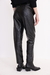 PANTALON ROBIROSA NEGRO BRILLANTE - tienda online