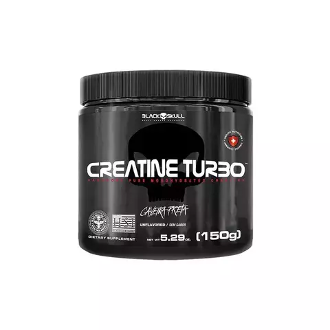 CREATINA TURBO | BLACK SKULL - comprar online