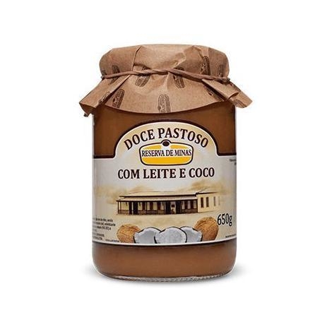 DOCE DE LEITE C COCO | 650G | RESERVA DE MINAS