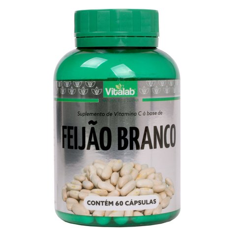 SUPLEMENTO DE VITAMINA C A BASE DE FEIJÃO BRANCO (60 CAPS) | VITALAB