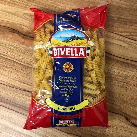 MACARRÃO FUSILLI 40 | 500G | DIVELLA