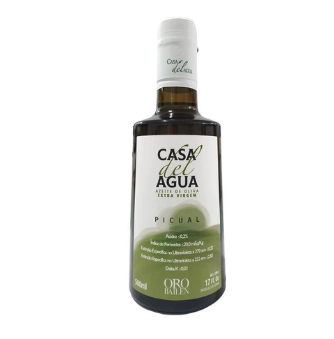 AZEITE DE OLIVA EXTRA VIRGEM PICUAL | 500ML | CASA DEL AGUA