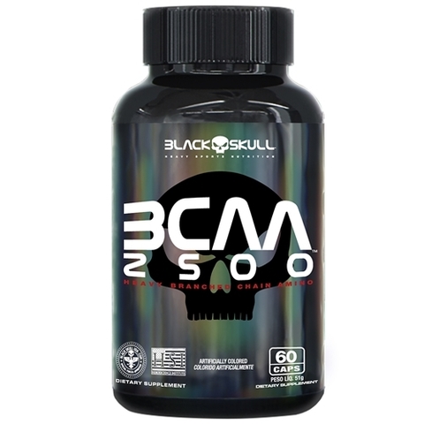 BCAA 2500 | 60 TABLETES | BLACK SKULL