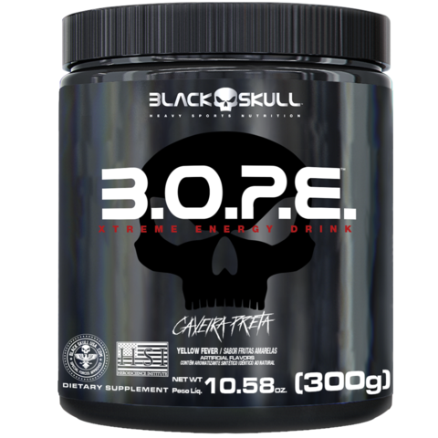 B.O.P.E. XTREME ENERGY DRINK (SABORES) | BLACK SKULL - Empório Natural Foods - CNPJ 28.423.216/0001-89