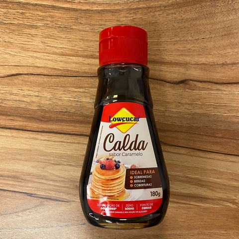 CALDA DE CARAMELO ZERO AÇÚCAR | 180g | LOWÇÚCAR