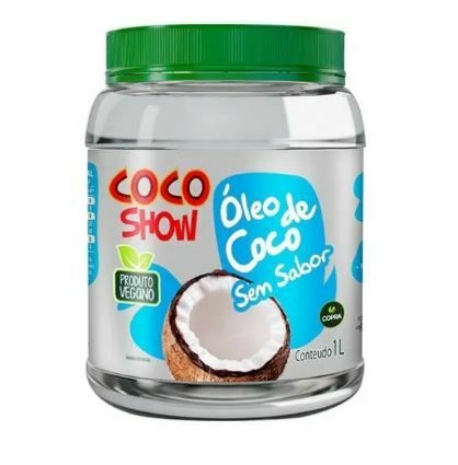 ÓLEO DE COCO SEM SABOR | COCO SHOW (COPRA) - Empório Natural Foods - CNPJ 28.423.216/0001-89