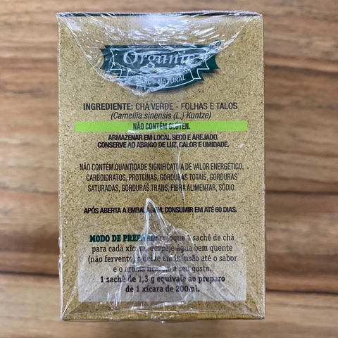 CHA ORGANICO SABORES | ORGANIC - Empório Natural Foods - CNPJ 28.423.216/0001-89