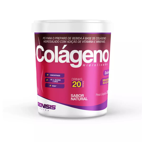 COLAGENO SOLUVEL SABORES | 200G | NATURAL GENISIS