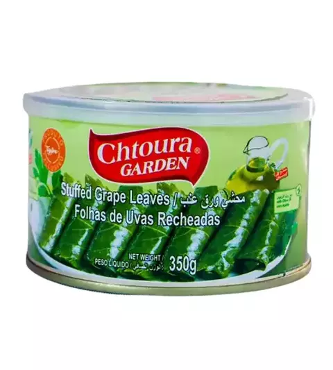 FOLHAS DE UVAS RECHEADAS | 350g | CHTOURA GARDEN