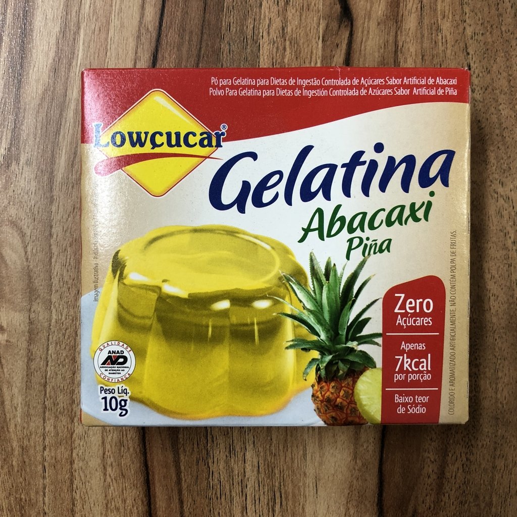 Gelatina de Limão Siciliano Zero 10g Lowçucar