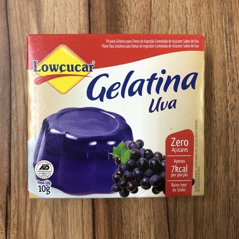 GELATINA ZERO AÇÚCAR SABORES | 10g | LOWÇÚCAR