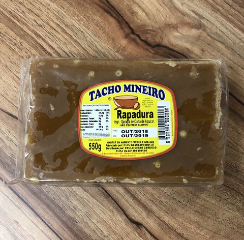 RAPADURA PURA | 550G | TACHO MINEIRO