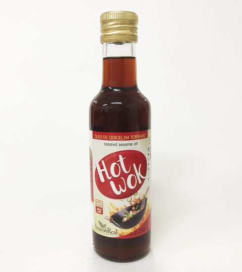 ÓLEO DE GERGELIM TORRADO HOT WOK | 250ML | SESAMO REAL