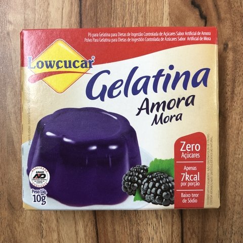 GELATINA ZERO AÇÚCAR SABORES | 10g | LOWÇÚCAR - comprar online