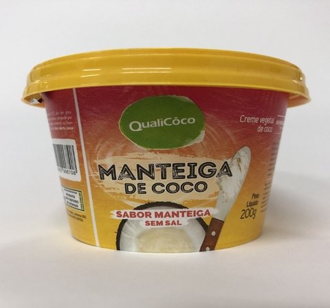 MANTEIGA DE COCO VEGANA | 200g | QUALICOCO - comprar online