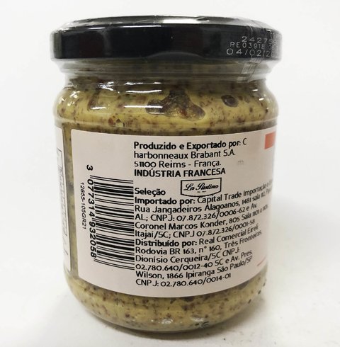 MOSTARDA DIJON A MODA ANTIGA | 200G | BEAUFOR - Empório Natural Foods - CNPJ 28.423.216/0001-89