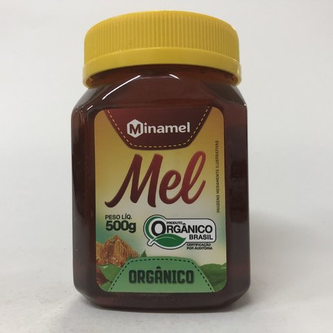 MEL ORGÂNICO POTE PET 500G MINAMEL