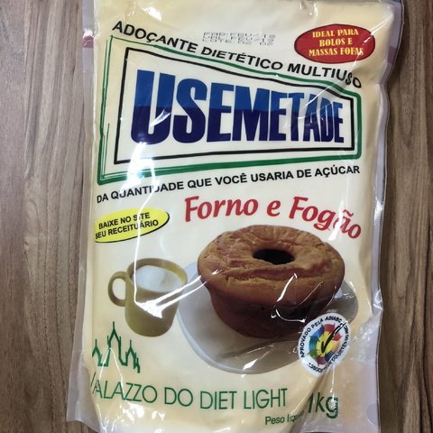 ADOÇANTE CULINÁRIO DIETÉTICO (USE METADE) | 1KG | PALAZZO