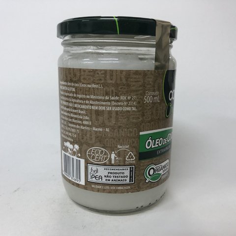 ÓLEO DE COCO EXTRA VIRGEM ORGÂNICO | 500g | COPRA na internet