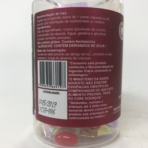 CROMO PICOLINATO 380MG | 60 CAPS | GENISIS na internet