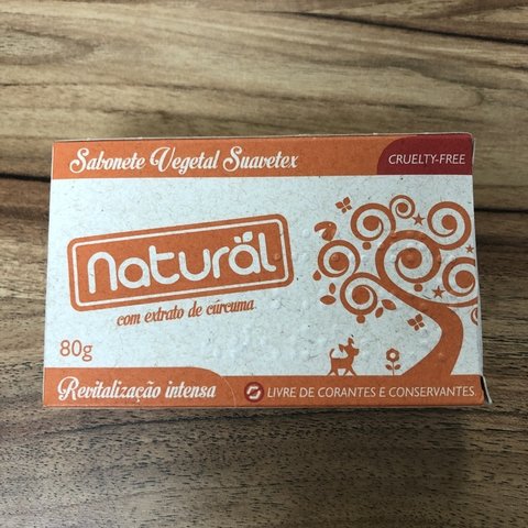 SABONETE NATURAL (OPÇÕES) | 80G | SUAVETEX - loja online