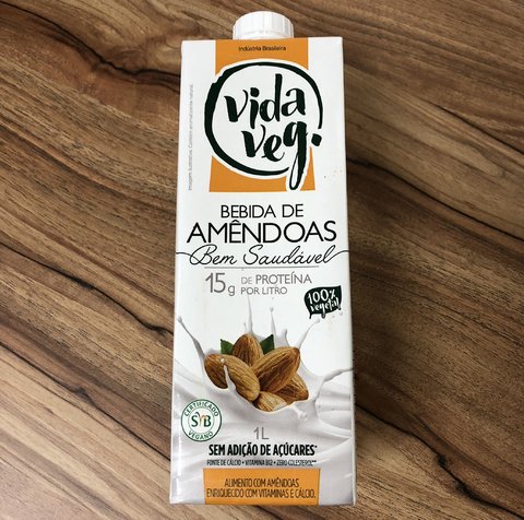 BEBIDA DE AMÊNDOAS | 1L | VIDA VEG