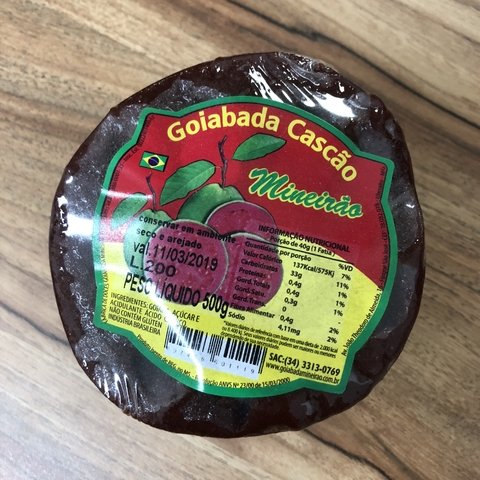 GOIABADA CASCÃO | 500G | MINEIRÃO