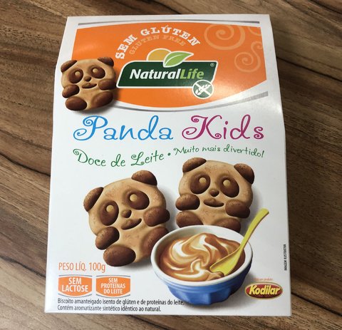 BISCOITO AMANTEIGADO PANDA KIDS S/ GLÚTEN S/ LACTOSE | 100G | KODILAR