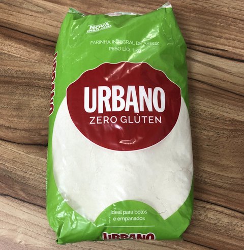 FARINHA DE ARROZ INTEGRAL | 1Kg | URBANO