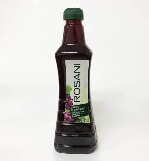 VINAGRE DE VINHO TINTO | 500ML | ROSANI