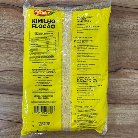 FLOCÃO DE MILHO KIMILHO | 500G | YOKI - comprar online